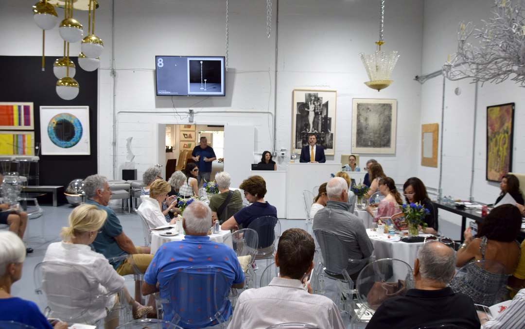 Live Art and Design Auction Event at Palm Beach Modern Auctions